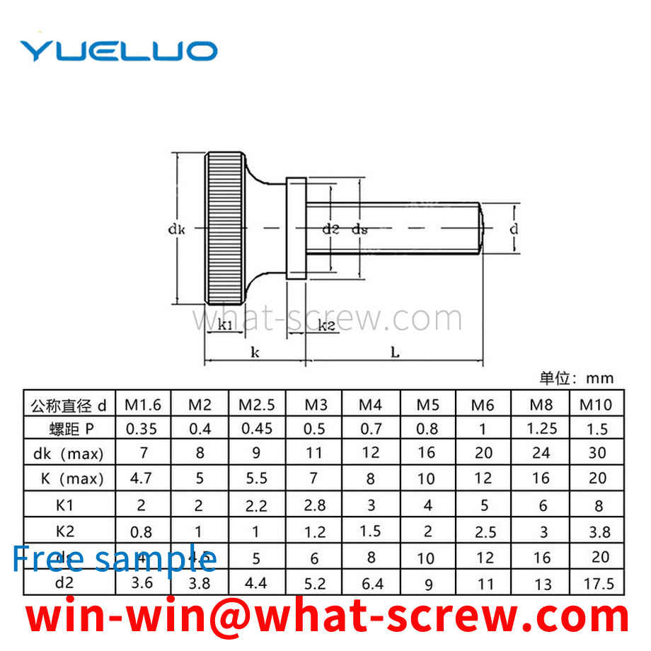 आपूर्ति उच्च सिर knurling